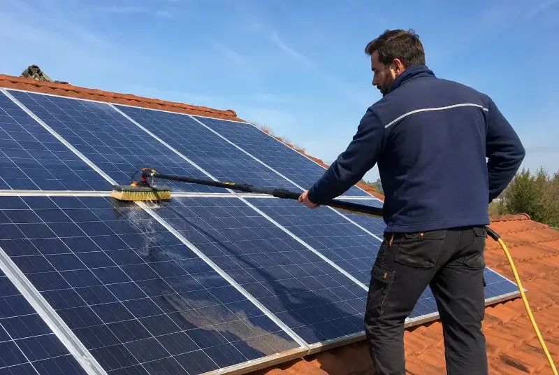 Nettoyage et entretien de panneaux solaires à Durrenbach