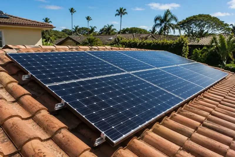 Installation de panneaux solaires à Durrenbach